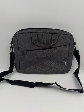 Lenovo Laptop Bag Shoulder Strap Crossbody Gray